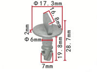 152512 Nouveaux Fixations Métalliques Jiumail Plaque de Protection Inférieure du Moteur Spoiler d'Air pour Voitures Fourniture d'Usine Vente en Gros