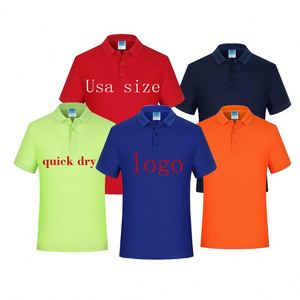 Camisas Polo Personalizadas para Hombre, Bordadas con Logotipo, para Trabajo, Negocios, Golf, de Poliéster de Secado Rápido, Uniformes de Equipo - Product Image 1