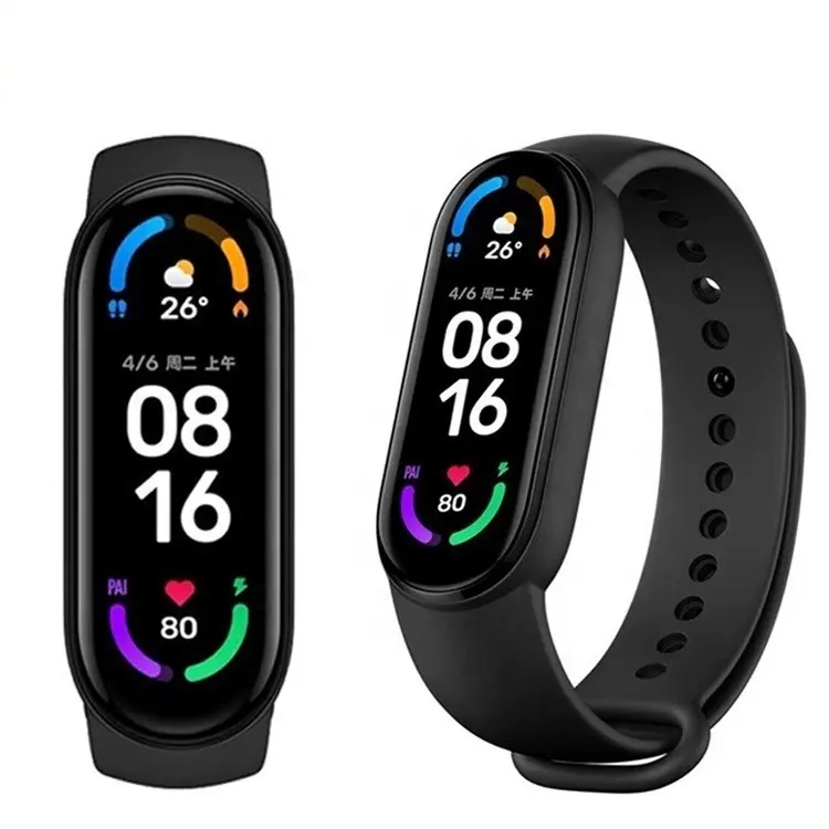 Xiaomi Mi Band 7 Global Version Orignal Smart Bracelet AMOLED Colorful Screen Heart Rate Fitness Tracker Waterproof Mi Band 7