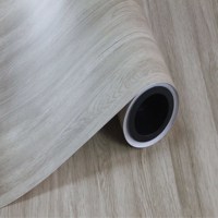 Fabrik-Großhandel SPC-Boden Farbfolie Vinyl-Bodenbelag Aufkleber Rolle PVC-Vinyl-Bodengrafiken Laminierfolie