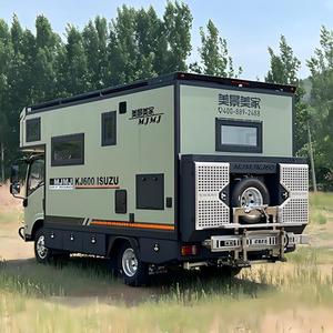 Camper de camión móvil de lujo ligero con juego de muebles Producto de autocaravanas - Product Image 4