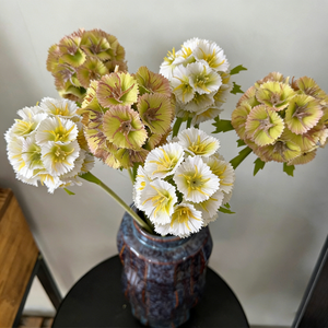 Graines de Scabiosa artificielles en soie de haute qualité, faites à la main, imperméables, pour la décoration de <span class=keywords><strong>jardin</strong></span> extérieur et l'aménagement paysager - Product Image 4