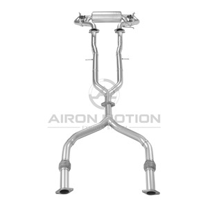 Escape Catback Valvetronic de Acero Inoxidable 304 Soldado con Diseño de Escamas de Pez <span class=keywords><strong>Airon</strong></span> para Nissan 350Z Z33/Infiniti G35 V35 - Instalación Directa con Tornillos - Product Image 3