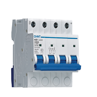 Vente en gros 1000V Disjoncteur CC Chint 1P/2P/3P/4P NB1-63DC Protection du circuit Interrupteur de sécurité MCB Photovoltaïque solaire