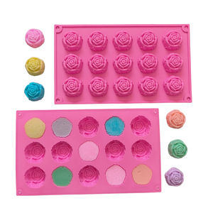 Moule en Silicone pour Halloween Rose pour Cuisson Personnalisée <span class=keywords><strong>de</strong></span> Bonbons au <span class=keywords><strong>Chocolat</strong></span> Glaçon Citrouille Fantôme Chauve-Souris Crâne Sorcière Chat Cercueil Pierre Tombale - Product Image 5