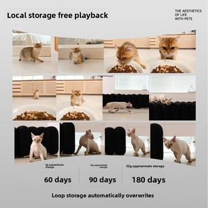 Comedero Automático de Porcelana Meoof Miao <span class=keywords><strong>Dandan</strong></span> para Perros y Gatos con Dispensador de Porciones Temporizadas, Cámara y Funciones Interactivas - Product Image 3