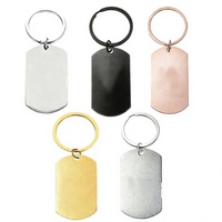 Porte-clés en métal personnalisé, plaque vierge en alliage, gravure, impression, découpure, ouvre-bouteille vintage tendance à suspendre