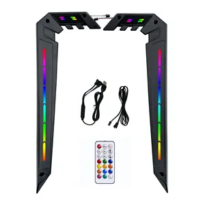 Acessórios de mesa para jogos, luzes RGB, luzes LED, iluminação, lâmpada de armadura, peças de decoração, gaffer, LED colorido