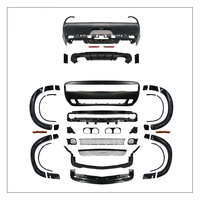 Kit carrosserie large d'usine pour Dodge Challenger 2015-2023 – Amélioration du pare-chocs avant et arrière, capot, style SRT, kit de conversion large