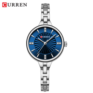CURREN 9097 Usine Vente Directe <span class=keywords><strong>Nouveauté</strong></span> Top Marque Nouvelle Arrivée Personnaliser Chronographe <span class=keywords><strong>Montre</strong></span> À Quartz Femmes Bracelet En Acier Inoxydable - Product Image 5