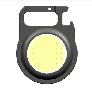Cob Small Flashlights Bright Rechargeable 4 Light Modes Mini torch Magnetic Keychain Pocket cob flashlight