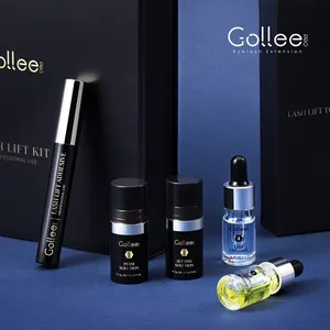 Gollee — Kit de rehaussement de cils professionnel, Premium, effet lifting complet, longue durée, colle OEM, personnalisé