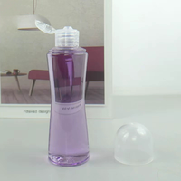 Bouteille en plastique portable en forme de taille, 100 ml, distributeur de lotion de voyage, flacon vide pour lubrifiant personnel