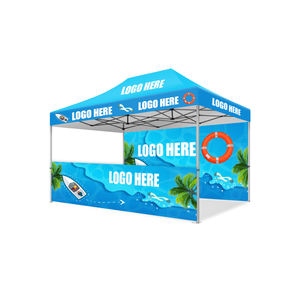 Tente pliante <span class=keywords><strong>à</strong></span> prix avantageux fabriquée en Chine, auvent 10x15 pieds, vente en gros, publicité extérieure, logo personnalisé, toit, stand commercial, gazebo - Product Image 4