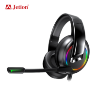PJT-DEP2522 Casque de jeu sportif pour ordinateur de bureau avec driver dynamique RGB, personnalisé OEM, vente en gros, nouveau modèle 2026, le meilleur