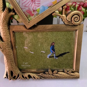 PVC <span class=keywords><strong>Antique</strong></span> <span class=keywords><strong>Bronze</strong></span> Tree Shaped kết hợp với 2 khung ảnh, phòng khách, phòng ngủ, trang trí nội thất khung ảnh - Product Image 2