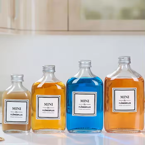 Mới tùy chỉnh thiết kế <span class=keywords><strong>Flask</strong></span> 100 <span class=keywords><strong>ml</strong></span> <span class=keywords><strong>200</strong></span> <span class=keywords><strong>ml</strong></span> 350 <span class=keywords><strong>ml</strong></span> 500 <span class=keywords><strong>ml</strong></span> phẳng lạnh Brew Cà Phê chai thủy tinh - Product Image 6