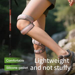 GJ HX43 - Soporte de neopreno ajustable <span class=keywords><strong>para</strong></span> el tendón rotuliano, alivio del dolor de rodilla, correa <span class=keywords><strong>para</strong></span> correr, artritis, lesiones de tenis y saltadores - Product Image 3
