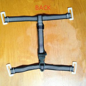 ANT5PPE Sombrero duro extraíble Accesorios universales Cinturón protector Correa de barbilla de 4 puntos para <span class=keywords><strong>casco</strong></span> de seguridad de construcción - Product Image 4