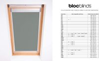 Store occultant Velux Skylight pour fenêtre de toit, isolant thermique, sur mesure, à enroulement manuel, solution de décoration intérieure