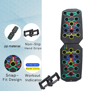 2025 Pro-Grade Nhựa Push-up Đào Tạo Trạm-Có Thể Điều Chỉnh Thanh & Hội Đồng Quản Trị Cho Ngực Cánh Tay & Core Mô Hình HD-P205 Cho Nhà Phòng Tập Thể Dục Tập Thể Dục - Product Image 4