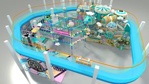 Diseño de Cápsula Espacial de Hogwood para Parques Infantiles Interiores y Exteriores y Parques de Trampolines - Product Image 2