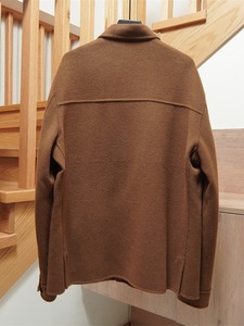 OEM Custom Design <strong>Men's</strong> Double-Pocket Double-Sided Wool <strong>Tweed</strong> With Lapel Unique Style Shirt Wool <strong>Jacket</strong> - Product Image 2