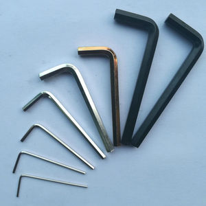 Juego de Llaves Hexagonales Métricas de Acero 45, Recubiertas de Zinc Blanco, de Una Sola Punta, Grado Industrial - Product Image 2