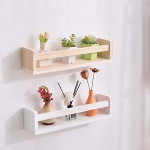 Wooden <b>Wall</b> Shelf 2 Tier Rectangle Multipurpose <b>Hanging</b> <b>Storage</b> For Plants And Decorations - Product Image 2