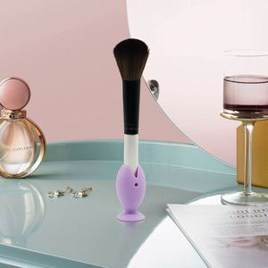 Silicone Fish Design Eco-Friendly Durable Waterproof Modern Toothbrush <b>Holder</b> Creative Anti-Dust Cover Portable Travel - Product Image 3