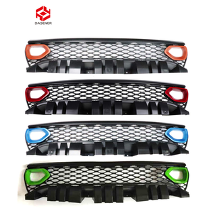 Honghang Pièces Automobiles New Le Plus Bas Prix Avant Grilles Accessoires ABS Pack Daytona Calandre Supérieure Pour 15-19 Dodge Chargeur 2018 2019 - Product Image 1