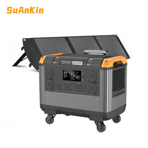 Generatore Solare Portatile da 2688Wh 3000W per Emergenze Esterne con Batteria LiFePO4 e Pannello Solare da 400W - Product Image 1