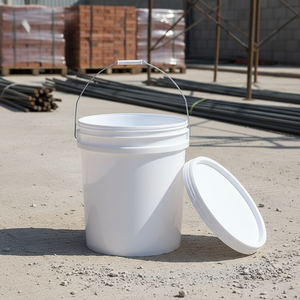 عرض خاص على دلاء بلاستيكية سميكة بسعات 5، 6، 10، 12، 15، 18، 20 لتر مع مقبض، براميل زيت تشحيم، ودلو محكم الإغلاق من البولي بروبيلين - Product Image 5