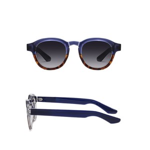 Zanda Eyewear Polarized Acetate <b>Sunglasses</b> S31107 Unisex Round <b>Blue</b> Light Blocking UV400 Sun Protection - Product Image 2