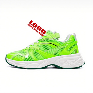 <span class=keywords><strong>Sneakers</strong></span> Casual Estive da Donna con Zeppa Alta e Plateau, Scarpe Sportive Traspiranti in Rete con Lacci e Design Piatto - Product Image 6