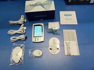 Masajeador de Cuello Multifuncional TENS Meridian Physiotherapy, Portátil, EMS, Recargable por USB, con Función Musical - Product Image 6