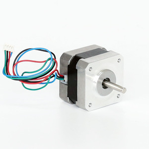 Motor paso a paso híbrido <span class=keywords><strong>NEMA</strong></span> <span class=keywords><strong>17</strong></span> de la serie 42, personalizable, Sojmotor S42BYGH34-130A4, 34 mm de longitud, 25 g.cm de par de retención, CC 24 V - Product Image 1