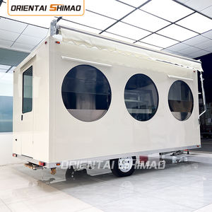 Mobiler Imbisswagen mit Individuellem Logo, Glasfaserschale, Neuwertiger Zustand, für Restaurant und Bäckerei - Product Image 2