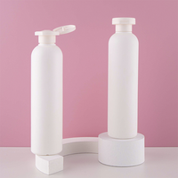 Shampooing naturel et revitalisant à couleur basse quantité minimale de commande, lotion à pompe, presse à crème, épaules arrondies, ensemble de cosmétiques, bouteilles, vente en gros