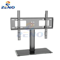 Soporte de TV de Plasma para Escritorio, Ajustable en Altura, para Televisores de 26-65 Pulgadas, para Sala de Estar