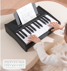 Piano Digital de Madera de 37 Teclas al por Mayor, Órgano Eléctrico Portátil, Instrumentos Musicales, Piano Electrónico con Luz para Niños - Product Image 3