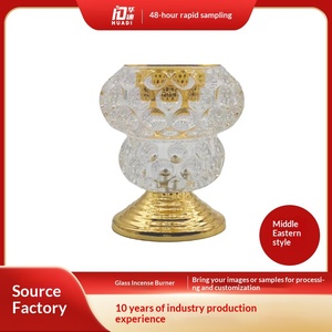 Quemador <span class=keywords><strong>de</strong></span> Incienso <span class=keywords><strong>de</strong></span> Cristal Árabe <span class=keywords><strong>de</strong></span> <span class=keywords><strong>Oriente</strong></span> Medio, Decoración para el Hogar, Artesanía, Venta al por Mayor - Product Image 3
