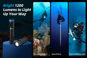 Xtar Mini Siêu D20 Báo Chí 1200 Lumens Kích Thước Nhỏ Không Thấm Nước IP68 <span class=keywords><strong>LED</strong></span> 18650 Pin Điện Lặn Đèn <span class=keywords><strong>Torch</strong></span> Đèn Pin - Product Image 6