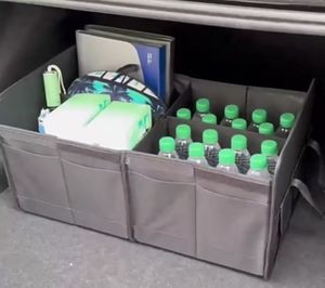 Boîte <span class=keywords><strong>de</strong></span> <span class=keywords><strong>rangement</strong></span> pliable multi-compartiments <span class=keywords><strong>pour</strong></span> <span class=keywords><strong>véhicule</strong></span>, accessoires d'organisation automobile, universelle <span class=keywords><strong>pour</strong></span> SUV - Product Image 5