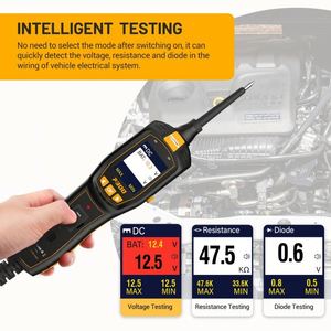 เครื่องทดสอบวงจรยานยนต์ Topdiag P300 เครื่องทดสอบแบตเตอรี่ 12V เครื่องมือวินิจฉัยระบบไฟฟ้ารถยนต์ หัววัดพลังงาน ตรวจจับหัวฉีดน้ำมันเชื้อเพลิง - Product Image 2
