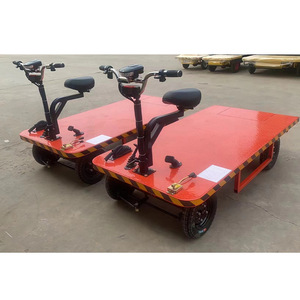 Carro de Transporte para Carga, Almacén Móvil, Capacidad de Carga de 1000 kg, Carro de Plataforma Eléctrico Manual - Product Image 2