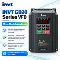 Variateur de fréquence INVT série GD20, VFD de 0,4 kW à 110 kW, 220 V, 380 V, contrôleur de vitesse de moteur triphasé AC, variateur de fréquence