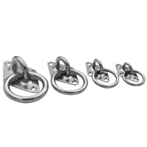 Anillas de Acero Inoxidable RICHWITS para Barcos, Cierres de Anclaje con Capacidad de Carga de 45 kg, Herrajes de Amarre para Embarcaciones - Product Image 1