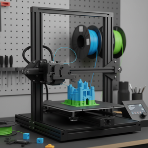 Accessori per Stampanti 3D: Guida Filamento Dual-Extruder per Modelli H2C e H2C Laser, Prodotto negli USA - Product Image 3