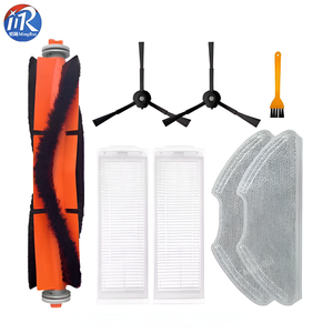 ชุดอุปกรณ์เหมาะสำหรับหุ่นยนต์ดูดฝุ่น <span class=keywords><strong>Xiaomi</strong></span> <span class=keywords><strong>Mi</strong></span> <span class=keywords><strong>2</strong></span> Lite/Pro/mjstl/MJST1S แปรงด้านข้างหลักแผ่นกรอง HEPA ถุงกรองฝุ่น - Product Image 1